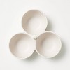 3 Sectioned Melamine Serving Bowl - Threshold™ designed with Studio McGee: Dishwasher-Safe, Spring Decor - 3 of 4