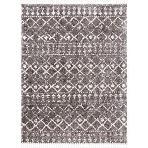 Berber Fringe Shag BFG519 Power Loomed Indoor Rugs - Safavieh - 1 of 4