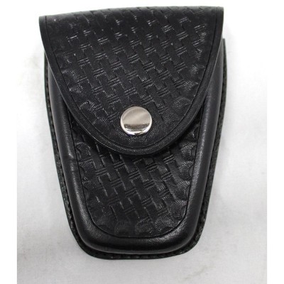 Duty Gear Basketweave Handcuff Case Black by Solar 1