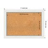 Amanti Art Eva Framed Corkboard, Natural Cork - 4 of 4