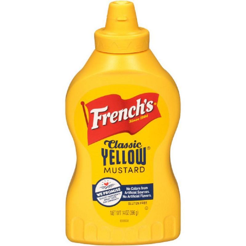 French's Classic Yellow Mustard 14oz, 1 of 6