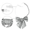 INSPIRE CHIC Women's Adjustable Solid Pre-Tied Bow Tie - 3 of 4