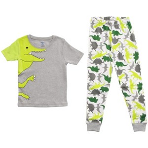 Prince of Sleep Pajamas for Boys Snug-Fit Cotton Boys PJ Set Short Sleeve Tee & Jogger Pant - 1 of 1