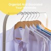 Paaaawaters Wooden Hangers - 30 Pack - Clothes Hanger for Daily Used,Smooth Finish Wood Hanger - 4 of 4