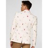 OppoSuits Deluxe Men's Blazer - Tropical Summer Hawaiian Suit Jacket - Off White  - Size 42 - 2 of 4