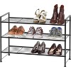 3-Tier Stackable Shoes Rack Storage Shelf - 2 of 4