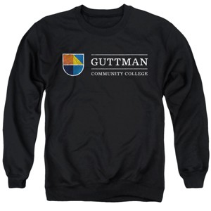 Men's Guttman Community College Distressed Primary Logo Crewneck Sweatshirt - 1 of 4
