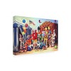 Trademark Fine Art -D. Rusty Rust 'Ten Clowns' Canvas Art - 4 of 4