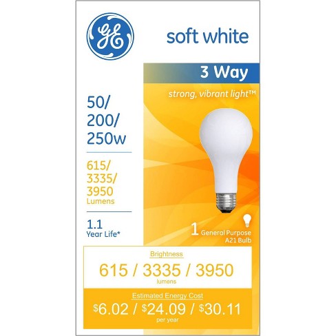 Ge 3 Way Light Bulb Target