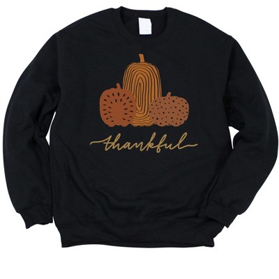 Simply Sage Market Women's Boho Thankful Pumpkins Gildan Sweatshirt