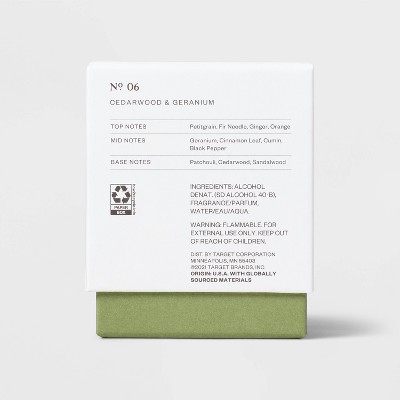 Cedarwood Geranium Men's Cologne fl oz Denmark Ubuy