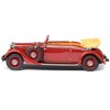 1933-37 Mercedes-Benz 290 W18 Lang Cabriolet B Maroon Limited Edition to 250 pieces Worldwide 1/43 Model Car by Esval Models - 2 of 4