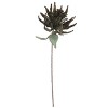 Green and Brown Faux Floral Stem – 28" Tall Botanical Accent by Kalalou - 2 of 3