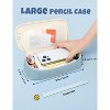 Paaaawaters Cute Pencil Case, Aesthetic Pen Pouch, Colored Large Pencil Bag with Zipper, Kawaii Stationery Storage and Organizer - 4 of 4