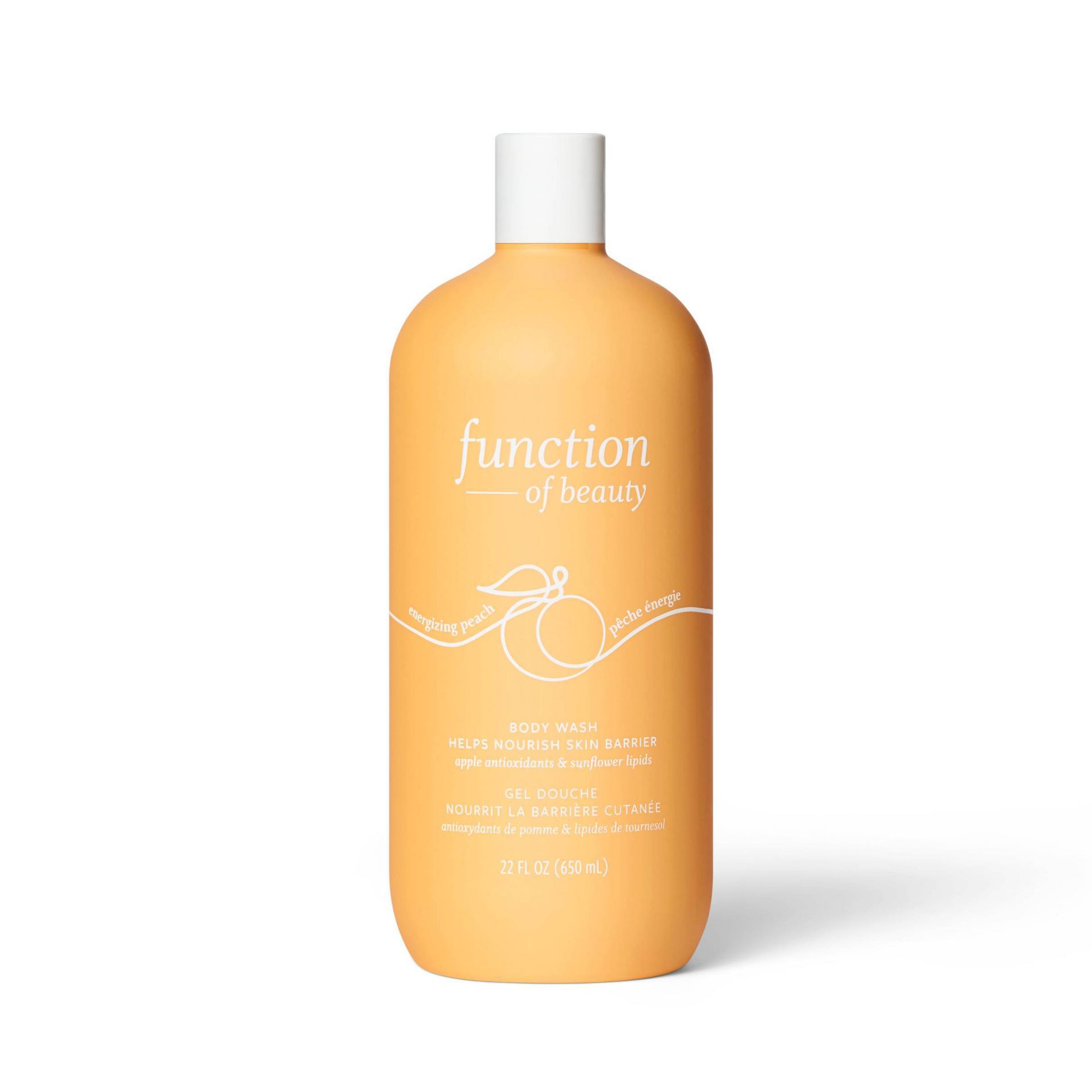 Function of Beauty&nbsp;Custom Body Wash -&nbsp;Energizing&nbsp;Peach - 22&nbsp;fl&nbsp;oz
