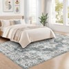 Machine Washable Area Rugs for Living Room Non Slip Non Shedding  Vintage Indoor Carpet - 4 of 4
