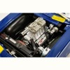 1968 Chevrolet Camaro Z/28 Blue with Yellow Stripes "Drag Outlaws" Limited Edition to 244 pieces 1/18 Diecast Model Car by ACME - 2 of 4