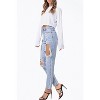 Women's HIGH-RISE DISTRESSED TAPERED JEANS - Jelly Jeans - 3 of 3