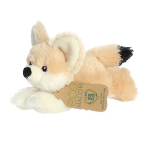 Aurora Small Eco Softies Fennec Fox Eco Nation Eco-Friendly Stuffed Animal Brown 8" - 1 of 4