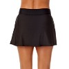 Anne Cole - Women's Black Banded Side Slit Skirt Swim Bottom - 2 of 2