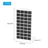 Unique Bargains Acrylic Earring Holder Display Stand Jewelry Storage Organizer 10 Pcs - 2 of 4