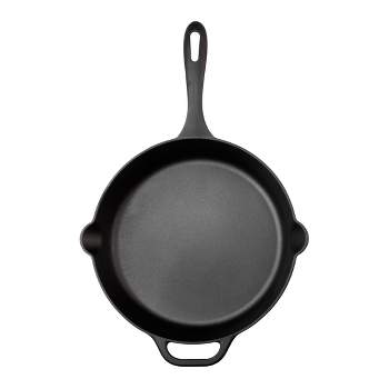 Cocinaware Tortilla Comal Cast Iron Griddle Round Skillet Flat Pan 10  Inches