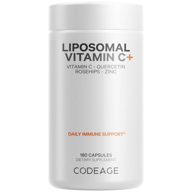 Codeage Liposomal Vitamin C Capsules - 180ct, 1 of 18