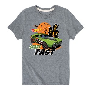 Boys' - Hot Wheels - Halloween Short Sleeve Graphic T-Shirt - 1 of 4