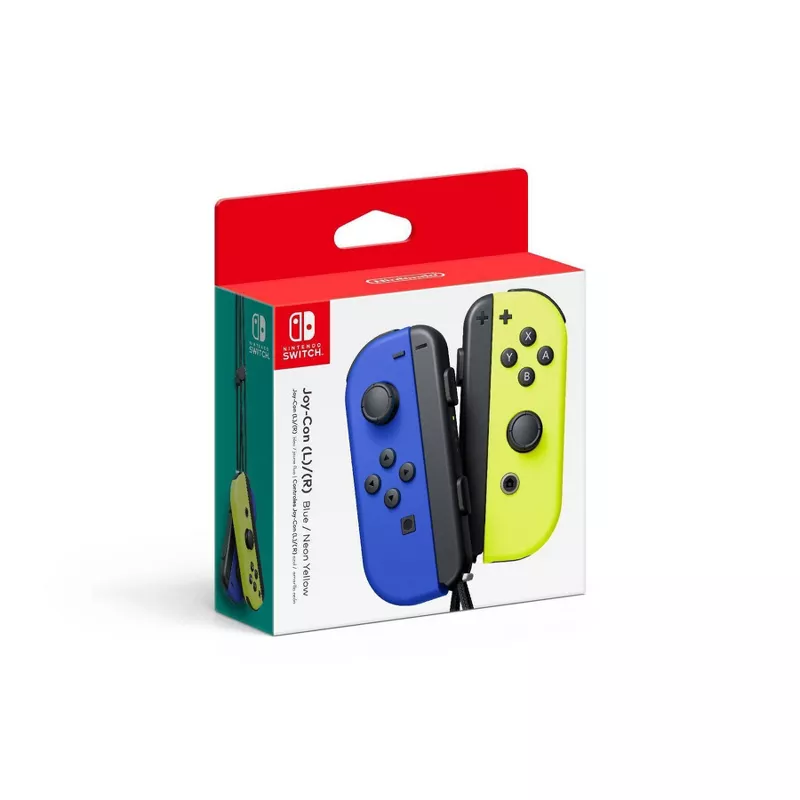 Buy Nintendo Switch Joy Con L R Blue Neon Yellow Online In Singapore