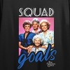 Golden Girls Squad Goals Women's Black Crop T-shirt - 2 of 3