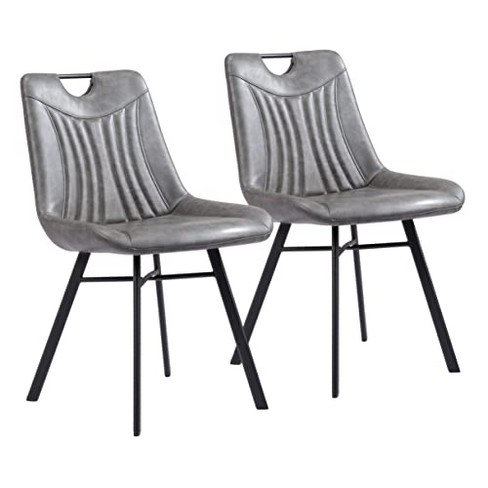 Zuo Tyler Dining Chair (Set of 2) Vintage Gray - image 1 of 4