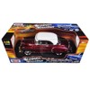 1950 Chevrolet Bel Air Metallic Dark Red Custom 1/18 Diecast Car Model by Motormax - 3 of 3