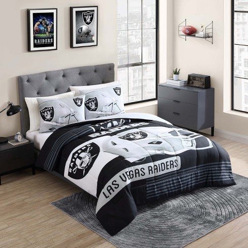 Las Vegas Raiders Comforter Cover Bedding Set 3PCS Quilt Duvet Cover  Pillowcases
