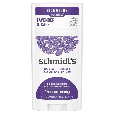 Schmidt's Lavender + Sage Aluminum-Free Natural Deodorant Stick - 2.65oz
