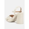 Baxter Criss Cross Block Sandals Women - 3 of 4