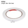 Unique Bargains Cotton Paper Double-Sided Adhesive Tape for DIY Arts Crafts 10 Rolls - 2 of 3