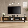 KTMBDW Modern TV Stand with Cabinets,Media Console Table for TVs, Entertainment Center for Living Room - 3 of 4