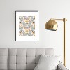 Heather Dutton La Floraison Blush Pink Metal Framed Art Print - Deny Desings - 2 of 3