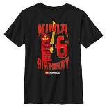 Boy's LEGO®: Ninjago Ninja Kai Birthday 6 T-Shirt