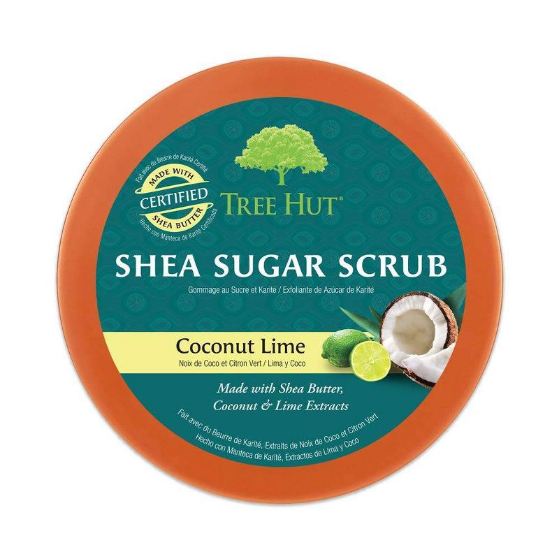 Tree Hut Coconut Lime Shea Sugar Body Scrub - 18oz, 4 of 12