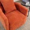 Sapphtopaz Chenille Accent Chair Upholstered 360°Swivel Chairs with Multi-Gear Adjustable Backrest, Modern Accent Chairs for Living Room - 2 of 4