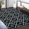 Washable Area Rugs, Rug Geometric Modern Rug for Bedroom, Non Slip Throw, Rugs Low Pile Stain Resistant Carpet for Nursery Dining Room - 4 of 4