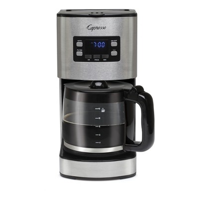 Capresso 10-cup Coffee Maker With Thermal Carafe St300 – Stainless Steel  435.05 : Target