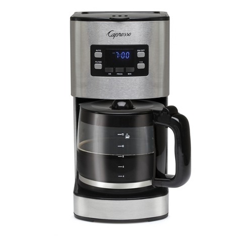 Capresso 12-cup Coffee Maker With Glass Carafe Sg300 – Stainless Steel  434.05 : Target