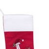 C&F Home 8.5" x 20" Holiday Starfish with Santa Hat Christmas Stocking - 2 of 4
