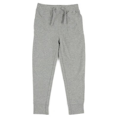 Leveret Kids Drawstring Pants Cotton Light Gray 14 Year : Target