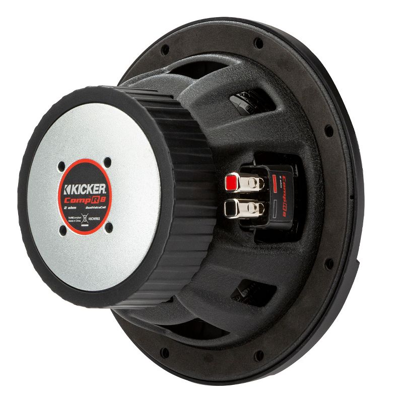 Kicker 48CWR84 CompR 8" 4-Ohm DVC Subwoofer, 5 of 12