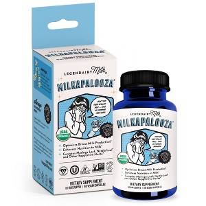 Legendairy Milk Milkapalooza Lactation Vegan Supplement  - 60ct - 1 of 4