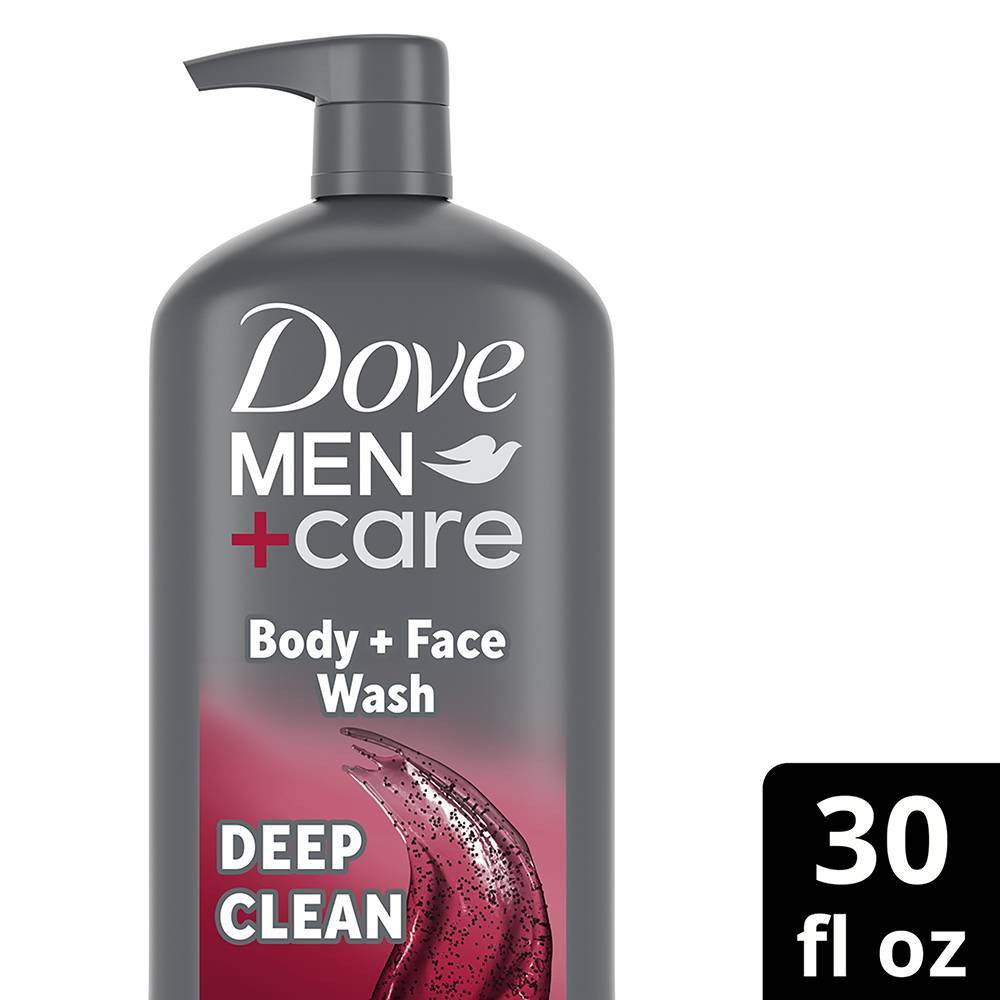 Photos - Shower Gel Dove Men+Care Deep Clean Body Wash - 30 fl oz