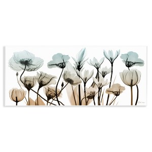 Stupell Industries Mixed Transparent Flowers Wall Plaque Art, 17" x 7" - 1 of 4